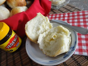 Best Ever Dinner Rolls with Vegemite - Yum!