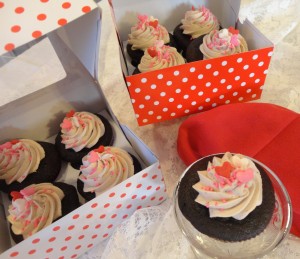 Mocha Cupcakes with Coffee Cream Frosting