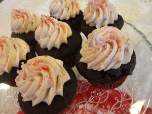 Mocha Cupcakes with Coffee Cream Frosting