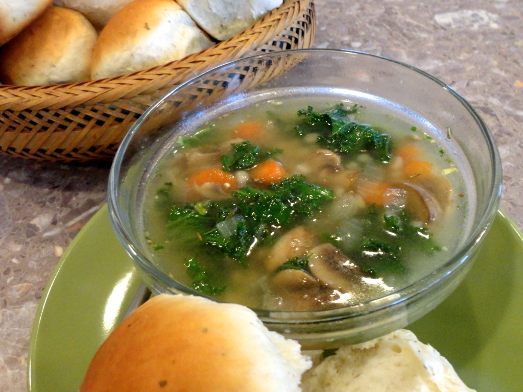 Mushroom Barley Soup | Aysontespli's Kitchen