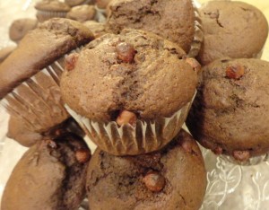 Double Chocolate Chip Muffins