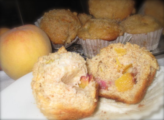 Peach Streusel Muffins