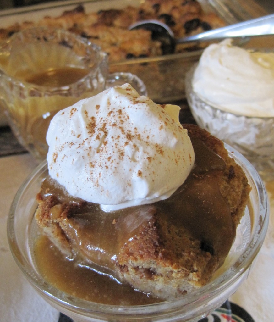 Classic Bread Pudding with Bundy Rum Sauce