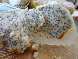 Lemon Poppyseed Muffins with Lemon Glaze