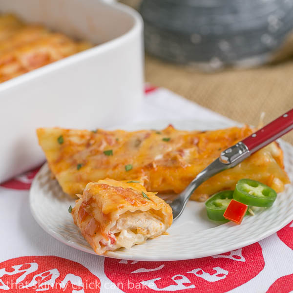 Mexican Chicken Manicotti