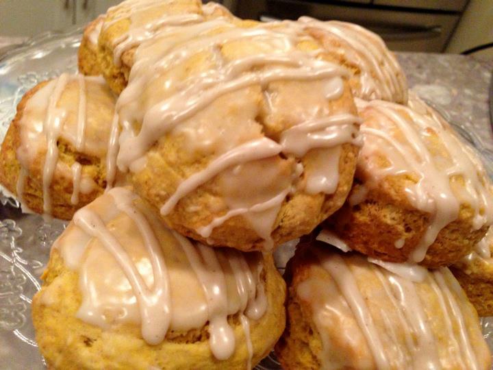 Spiced Pumpkin Scones