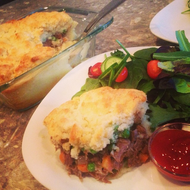 Shepherd Pie with Leftover Roast Beef