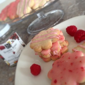 summer fruit sugar cookies