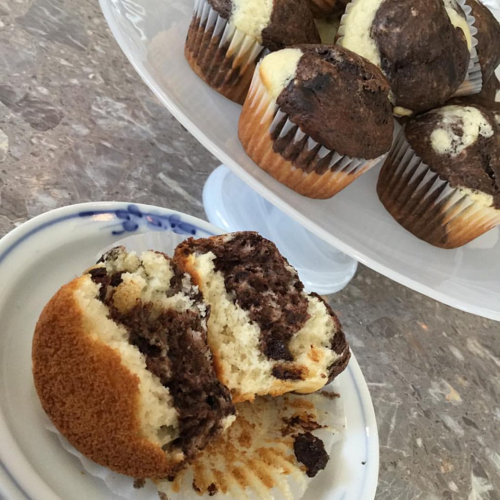 hot chocolate muffins