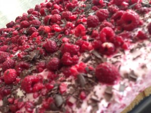 Wonderful Raspberries throughout with a hint of Chocolate 